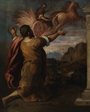 Elijah’s Ascent to Heaven, c1570-1628. Creator: Jacopo Palma.