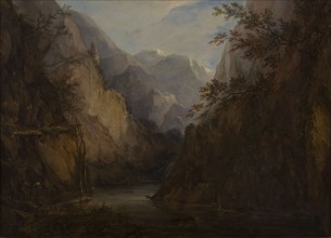 Norwegian Fell Landscape, 1845. Creator: Pehr Gustaf von Heideken.