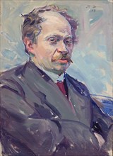 Portrait of a Man, 1914. Creator: Santeri Salokivi.