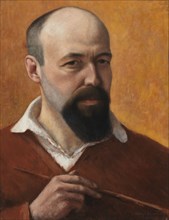 Self-Portrait, 1914. Creator: Hugo Simberg.