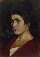 Portrait of a Woman, 1900. Creator: Verner Thome.