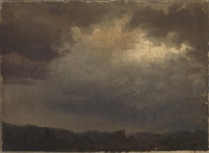 Dark Sky, rehearsal, 1854. Creator: Werner Holmberg.