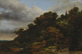 A wooded hill, 1648-1682. Creator: Jacob van Ruisdael.