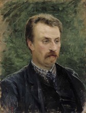 Portrait of Juhani Aho, 1891. Creator: Venny Soldan-Brofeldt.