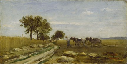 Fields, 1862. Creator: Charles Francois Daubigny.