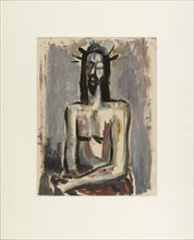 Christ crowned with thorns, 1930-1934. Creator: Ernst Krohn.