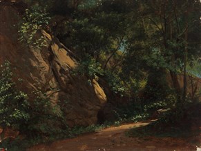 Landscape Study, 1835-1853. Creator: Nils Jakob Blommer.