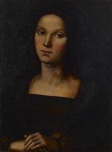 Mary Magdalene, copy after Pietro Perugino, 1897. Creator: Albert Gebhard.