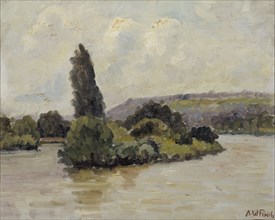 Seine, 1926. Creator: Alfred William Finch.