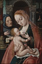 The Holy Family, 1521-1543. Creator: Workshop of Joos van Cleve.