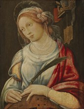 Saint Catherine, 1450-1516. Creators: Giovanni Battista Bertucci I, St Catherine of Alexandria.