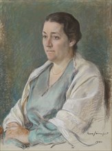 Ester Sihtola, 1934. Creator: Eero Jarnefelt.