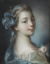 Young girl, 1760-1770. Creator: Francois Boucher.