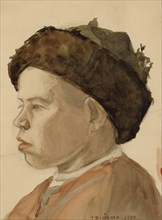 Head of a Boy, 1900. Creator: Juho Rissanen.