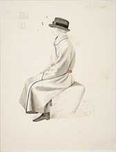 A seated man in national dress. Creator: Robert Wilhelm Ekman.