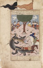 Shahnameh subject, c1800. Creator: Unknown.