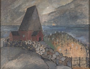 Church by the sea, 1926. Creator: Alvar Cawén.