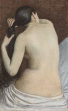 Model, 1875-1889. Creator: Pierre Puvis de Chavannes.