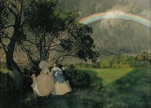 The Rainbow, 1897. Creator: Konstantin Somov.