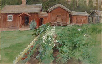 Karlsson’s Cottage, 1905. Creator: Albert Edelfelt.