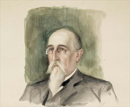 Leo Mechelin, Portrait Study, c1900s. Creator: Albert Edelfelt.