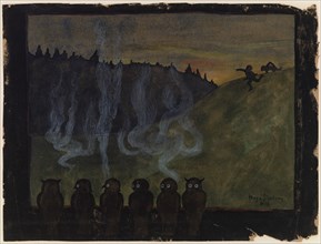 Vision, 1895. Creator: Hugo Simberg.