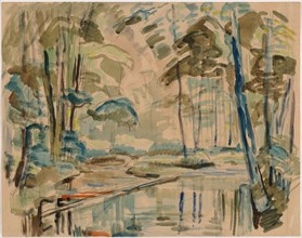 Small Lake, 1919. Creator: Magnus Enckell.