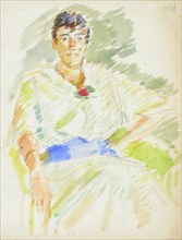 Sketch for a Portrait, c1910s. Creator: Verner Thome.