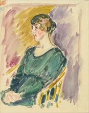 Sketch for a Portrait, c1910s. Creator: Verner Thome.