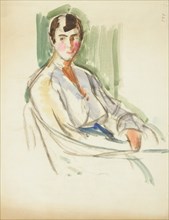 Sketch for a Portrait, c1910s. Creator: Verner Thome.