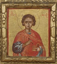 Saint Panteleimon, Cretan icon, 1550-1599. Creator: Unknown.