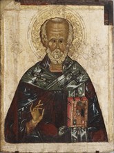 Saint Nicholas, Russian icon, 1450-1499. Creator: Unknown.