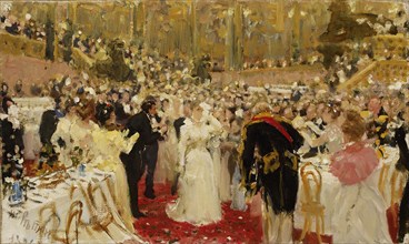 Party for the Aristocracy, 1894. Creator: Il'ya Repin.