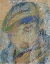 Portrait of a Man, 1912. Creator: Valle Rosenberg.