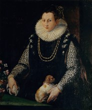 Portrait of Margaret of Valois (1553-1615), 1590. Creator: Anonymous.