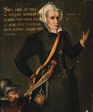 Portrait of Kenau Simonsdochter Hasselaer (1526-1588), 1573. Creator: Anonymous.