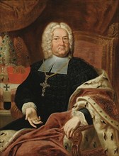 Portrait of Friedrich Karl von Schönborn (1674-1746), Prince-Bishop of Würzburg and..., 18th century Creator: Anonymous.