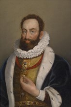 Portrait of Rudolf II of Austria (1552-1612), Holy Roman Emperor, Early 18th cen. Creator: Anonymous.