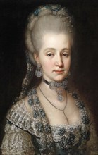 Archduchess Marie Christine of Austria (1742-1798), Duchess of Teschen, c1770. Creator: Anonymous.