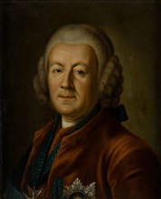 Portrait of Count Alexey Petrovich Bestuzhev-Ryumin (1693-1766). Creator: Anonymous.