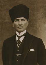 Portrait of Mustafa Kemal Atatürk, 1923. Creator: Anonymous.