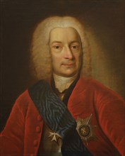 Portrait of Count Mikhail Petrovich Bestuzhev-Ryumin (1688-1760), Second Half of the 18th cen. Creator: Anonymous.