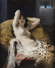 Cleopatra, 1865. Creator: Bianchi, Mosè (1840-1904).