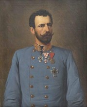 Portrait of Archduke Eugen of Austria-Teschen (1863-1954), 1900. Creator: Büche, Josef (1848-1917).