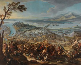 The conquest of Belgrade on September 6, 1688. Creator: Calza, Antonio (1658-1725).