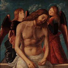 The Dead Christ supported by Two Angels, c1505-1510. Creator: Carpaccio, Vittore (1460-1526).