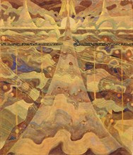 Sonata No. 6 (Sonata of the Stars). Allegro, 1908. Creator: Ciurlionis, Mikalojus Konstantinas (1875-1911).