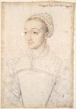 Portrait of Margaret of Valois (1523-1574), Duchess of Berry, 1550. Creator: Clouet, François (1510-1572).