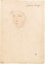 Portrait of Jacqueline de La Queuille, dame d'Aubigny, 1535. Creator: Clouet, Jean (c. 1485-1541).