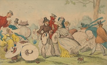 Monstrosities of 1825 & 6. Creator: Cruikshank, George (1792-1878).